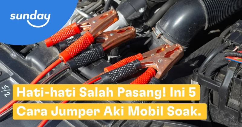 Cara jumper aki mobil diawali dengan mencari sumber tenaga dari aki mobil donor.