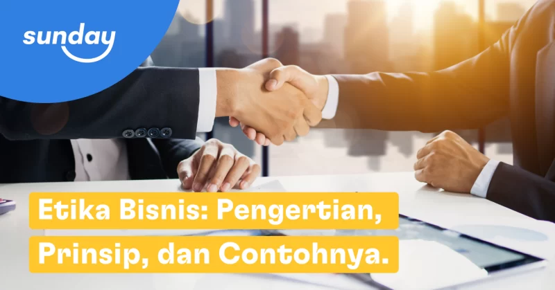 Etika bisnis adalah prinsip moral yang mengatur cara perusahaan dalam melakukan kegiatan bisnis.