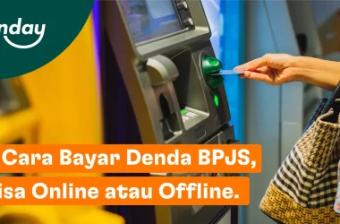 Cara bayar denda BPJS bisa melalui aplikasi m-banking, ATM, e-commerce, atau minimarket.